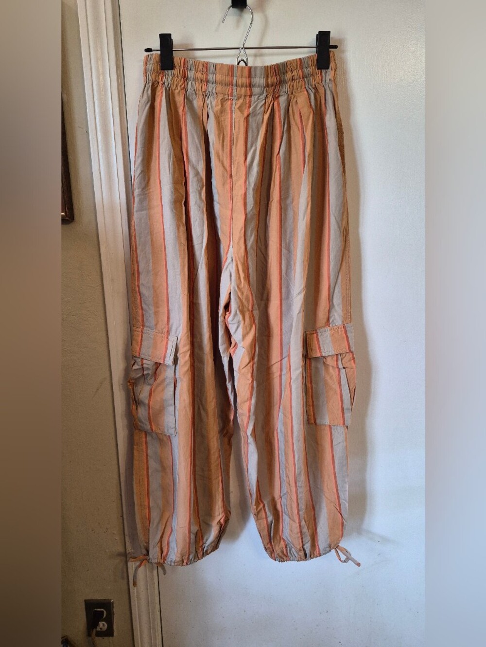 Free People Palash Yarn-Dyed Baggy Cargo Pants - Picture 3 of 5